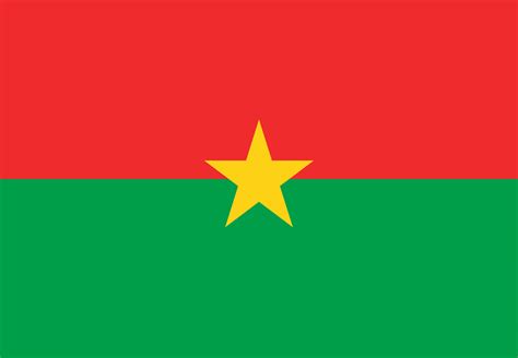 Bandera de Burkina Faso - Banderas y Soportes