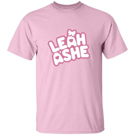 Leah Ashe Merch Leah Ashe T Shirt Leah Ashe Logo T Shirt Leah Ashe T ...