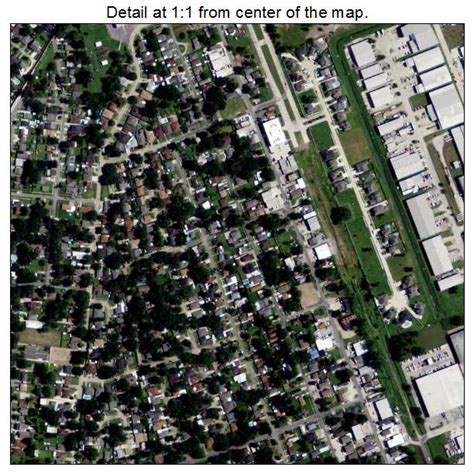 Aerial Photography Map of Harahan, LA Louisiana