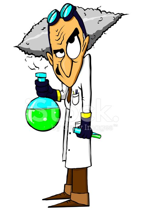 Evil Mad Scientist Stock Vector - FreeImages.com