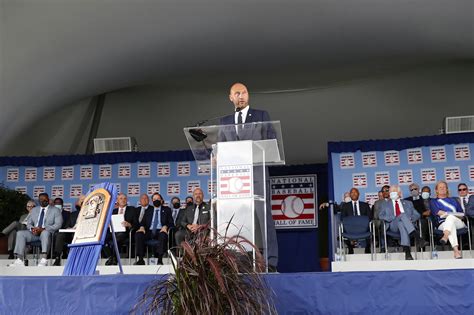 Yankees' Derek Jeter inducted into Baseball Hall of Fame