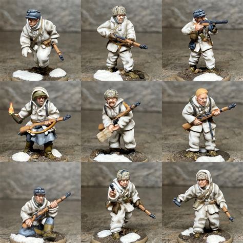 28mm Finnish WW2 Miniatures Painted - Etsy