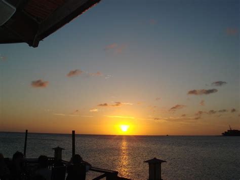 pinchos aruba sunset. Where I got married:)