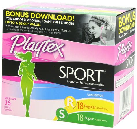 Playtex Sport Tampons reviews in Feminine Hygiene - Tampons - ChickAdvisor