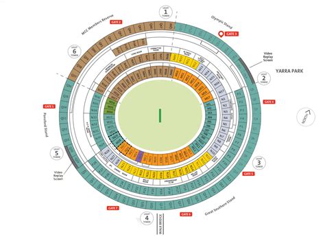 15+ Mcg ground seating plan