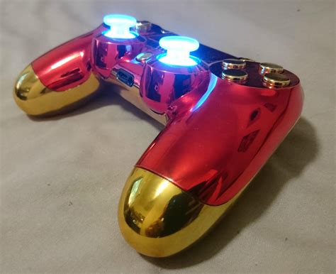 Custom iron man ps4 controller – Artofit