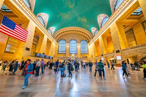 Grand Central Station Is A Commuter Rail Terminal Located At 42nd Street And Park Avenue In ...