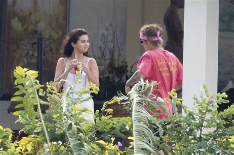 Selena Gomez and Justin Bieber – Celebrating family wedding in Jamaica ...