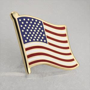 100 Custom American Flag Lapel Pins Bulk Wholesale USA Country ...