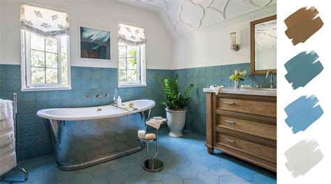 6 Beautiful Bathroom Color Schemes Designers Recommend