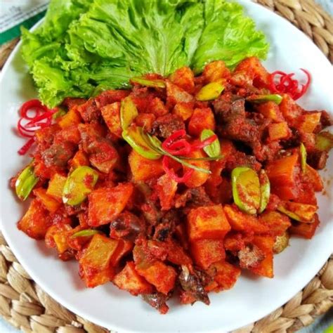 Resep dan Cara Membuat Sambal Goreng Kentang Ati yang Enak - Catatan Adi