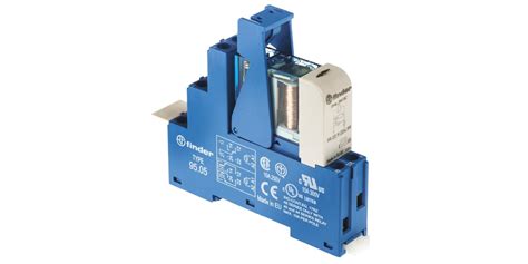 Finder 24V dc DPDT Interface Relay Module DIN Rail Mount - RS ...