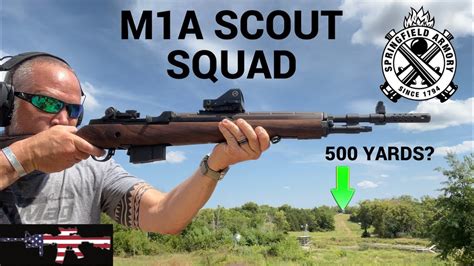 M1A Scout Squad (REVIEW) - Out to 500 yards? - YouTube