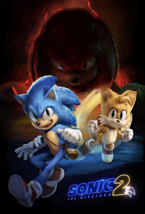 Tyson Hesse's Sonic 2 movie poster | Sonic the Hedgehog (2020 Film ...