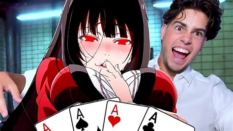 Gambling in anime be like... - YouTube