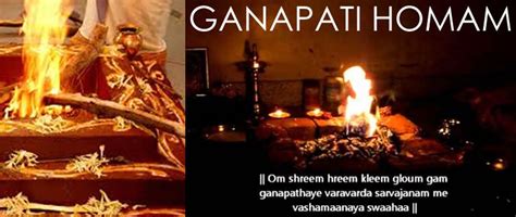 Ganapathi homam - Ganesh Homa - Ganesh Homam - Ganapathi Homam Benefits & Procedure