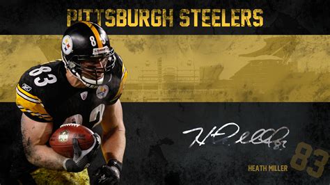 Heath Miller Wallpaper - Pittsburgh Steelers Wallpaper (34080274) - Fanpop