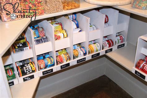 16 DIY Canned Food Organizers