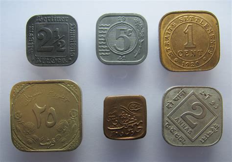 6 Square Coins From My Collection | Coin Talk