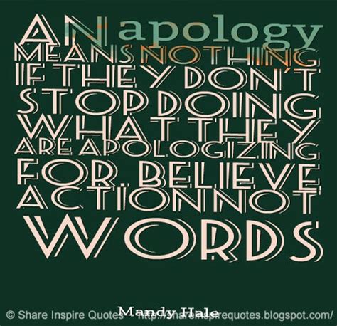 Stop Apologizing Quotes. QuotesGram