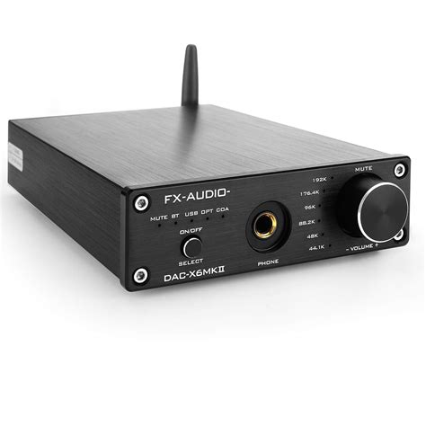 Buy FX-Audio DAC-X6 MKII Bluetooth 5.0 Digital Audio Decoder DAC Amp 24-bit/192kHz USB/Coaxial ...