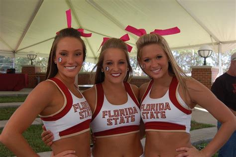 NFL and College Cheerleaders Photos: Florida State Cheerleaders Are ...