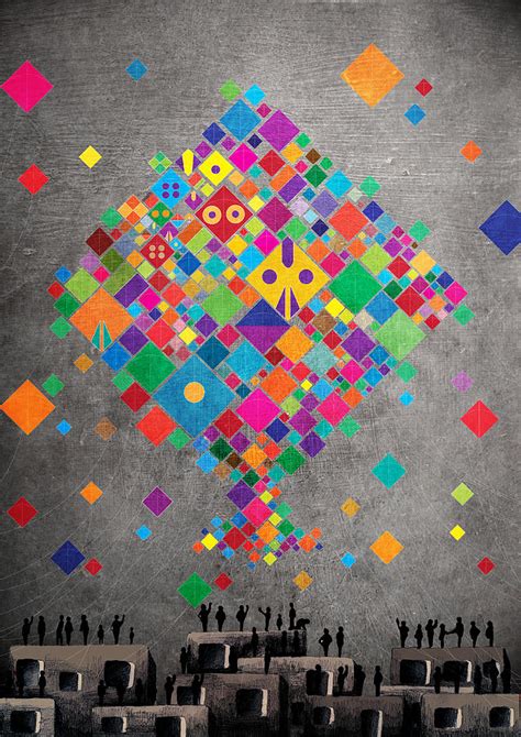 Kite Festival Digital Art by Fanatic Studio