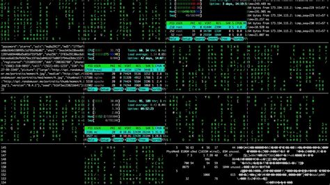 Matrix hacking screen - YouTube