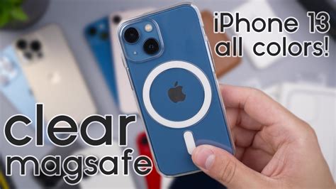 Apple iPhone 13 Clear Case Review on All Colors! Worth It? - YouTube