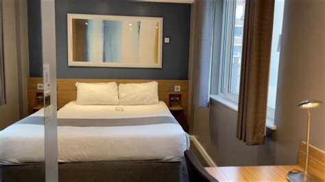 Inside Travelodge London Central Euston Hotel Room across from Tube & Train Station - YouTube