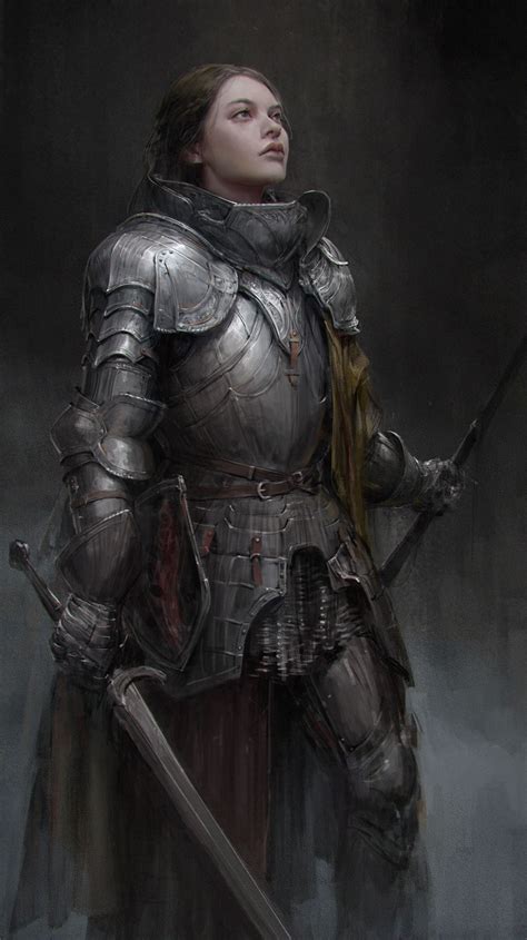 D&D Character Inspiration | Female knight, Female armor, Warrior woman