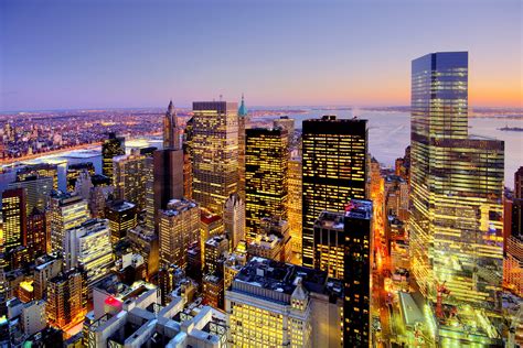 usa, Skyscrapers, Houses, New, York, City, Megapolis, Night, Cities Wallpapers HD / Desktop and ...