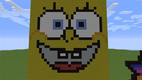 Pixel Art Of Spongebob