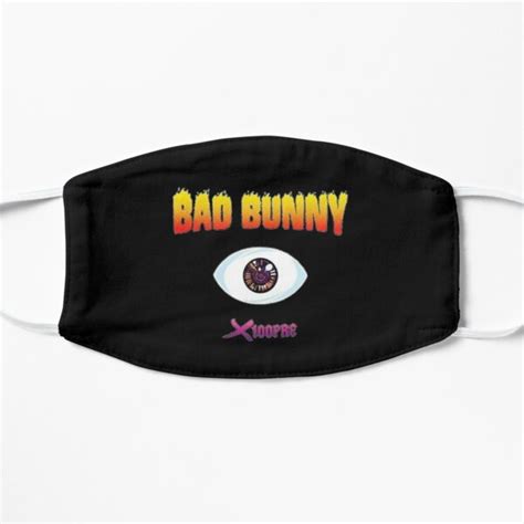 Bad Bunny Face Masks - Bad Bunny Flat Mask RB3107 | Bad Bunny Store