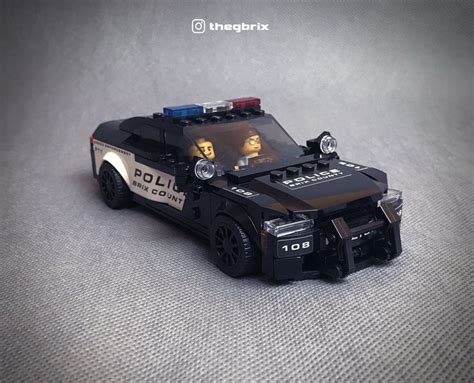 Dodge Charger Enforcer | Lego cars, Lego police, Lego police car