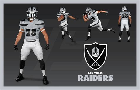 Las Vegas Raiders Uniform Redesigns on Behance