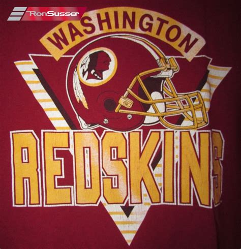 NFL Washington Redskins Vintage T-Shirt Sz Large GC – RonSusser.com