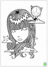 Weird Coloring Pages Printable sketch template