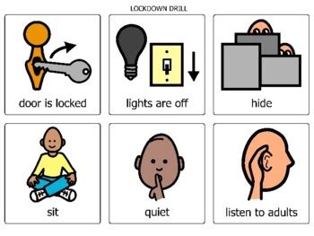 School Lockdown Clipart