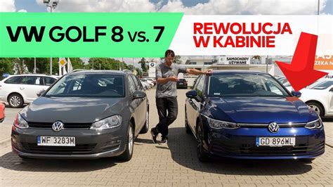 VW Golf 8 vs Golf 7. Zmiany głównie w kabinie - Carsmile testuje #22 - YouTube