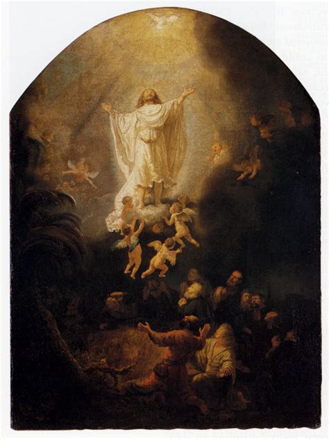 The Ascension Of Christ, 1636 - Rembrandt - WikiArt.org