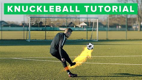 How to shoot a knuckleball | Learn CR7 free kick - YouTube