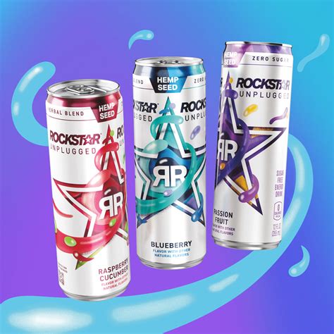 Rockstar Energy Drink Unveils Rockstar Unplugged Made with Hemp Seed Oil and B Vitamins - BevNET.com