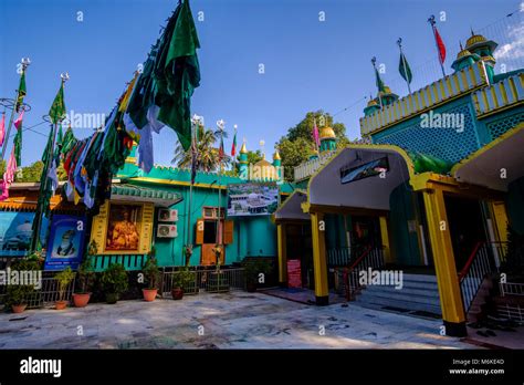 The entrance gate of the tomb of Bahadur Shah Zafar, an important ...