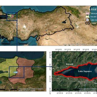 The location map of lake Sapanca | Download Scientific Diagram