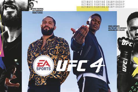 Jorge Masvidal, Israel Adesanya named cover athletes of EA Sports UFC 4 ...