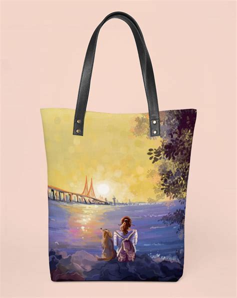 Exploring Horizons Classic Tote Bag for Women - Kalankit®