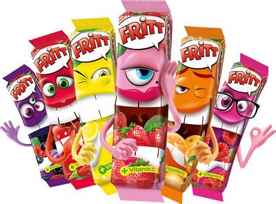 6 x FRITT CHEWY CANDY GUM - 6x70G - FLAVOUR MIX - FRUIT SOFT CANDY GERMAN | eBay