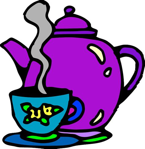 Tea Set Teapot Cup · Free vector graphic on Pixabay