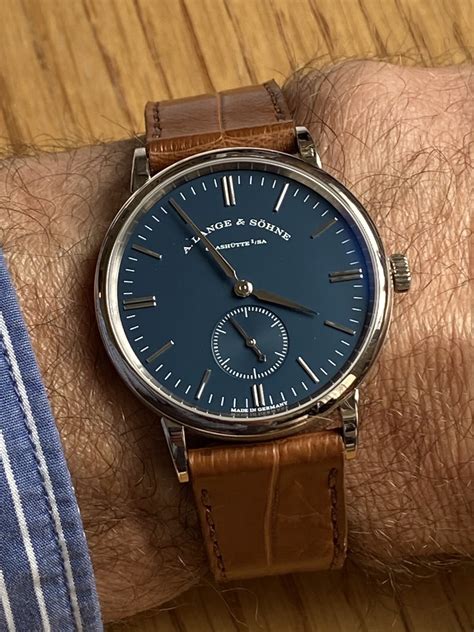 Owner Review: A. Lange & Sohne Saxonia 219.028 - FIFTH WRIST